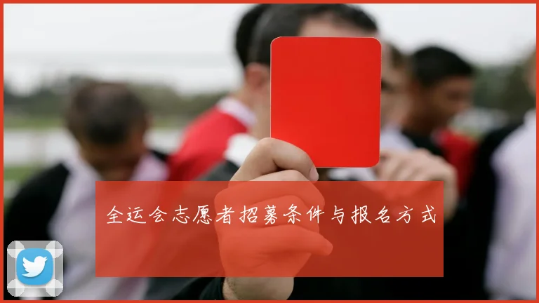 全运会志愿者招募条件与报名方式